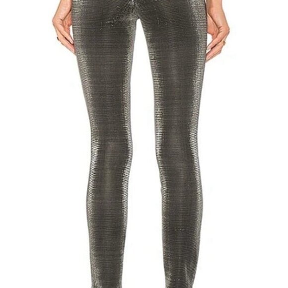 Lovers and Friends x REVOLVE Lights Out Legging in Gunmetal silver size XSmall - Picture 3 of 15
